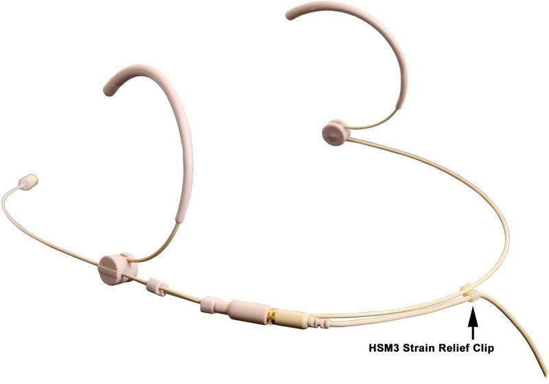 Galaxy Audio Dual Ear Beige Omni-Directional Microphones - HSM3-OBG-4SHU
