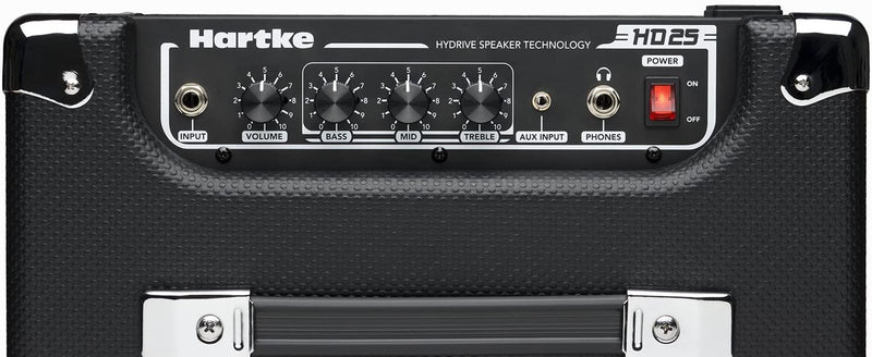 Hartke 25 Watt 8″ Bass Combo Amplifier - HD25