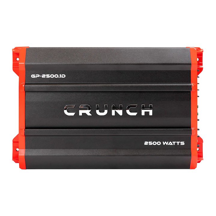 Crunch Ground Pounder Amplifier 1 x 2500W @ 2 Ohms Class A/B GP-2500.1