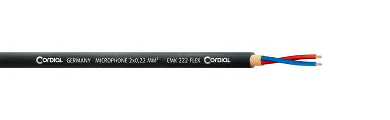 Cordial 25' Ultra-Flexible XLR Cable - Male to Female - CPM7.5FM-Flex