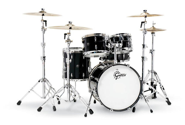 Gretsch Renown 5 Piece Drum Set Shell Pack (20/10/12/14/14sn) Piano Black