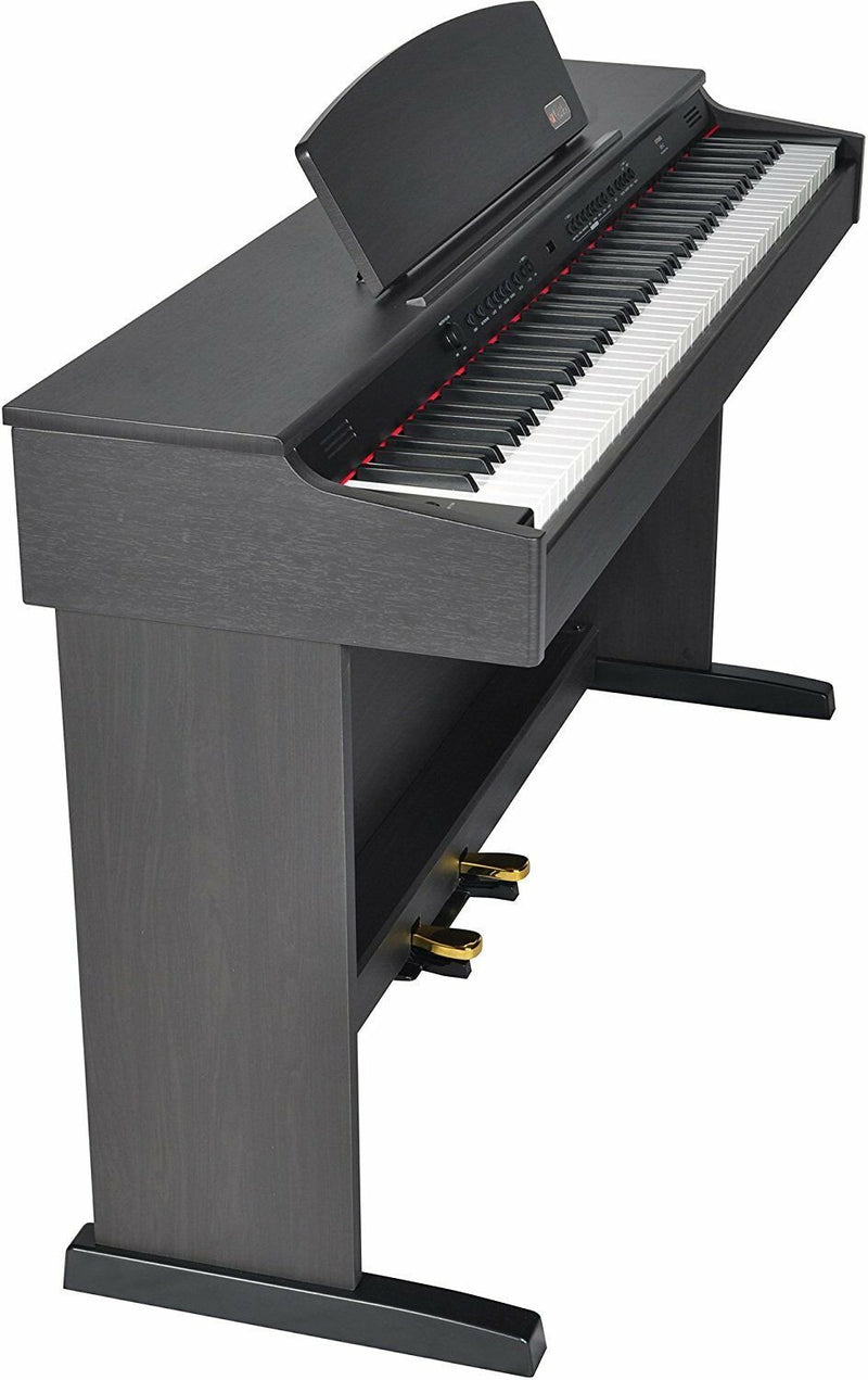 Artesia DP-2 Series 88 Weighted Keys Traditional Digital Piano w/ Bench Rosewood