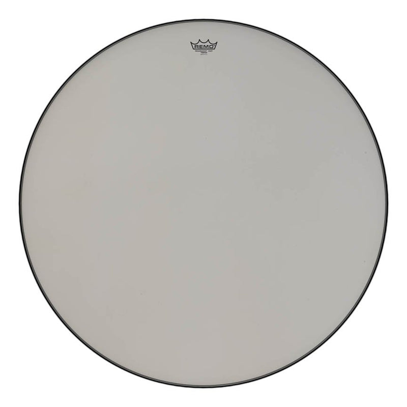 Remo Renaissance 34” Timpani Drum Head Low-profile Steel Insert Ring - Hazy Film