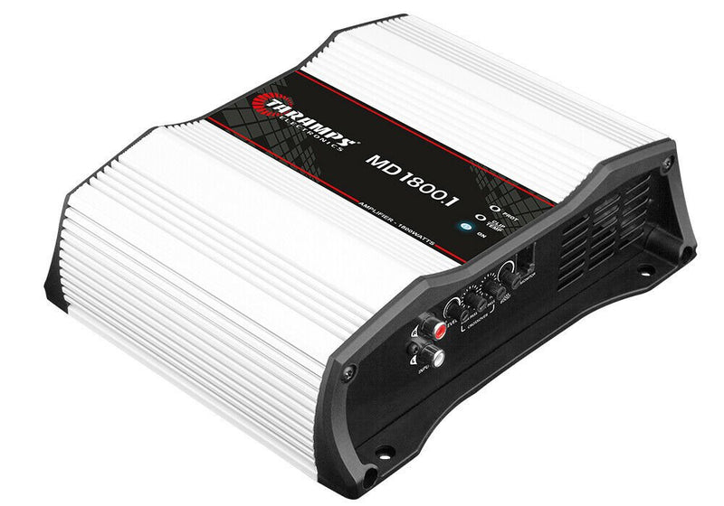 Taramps MD 1800.1 1 Ohm 1800 Watts Class D Full Range Mono Car Amplifier