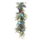 Decorated Holiday Pine Garland 6'L