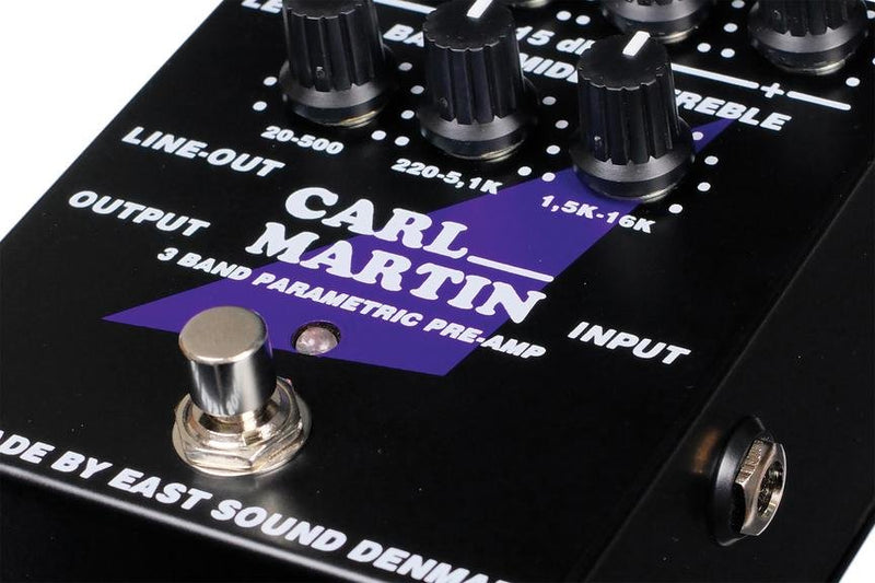 Carl Martin 3 Band Parametric EQ & Pre-amp