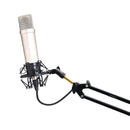 Pyle Pro PMKSH04 Universal Table Clamp Pro Boom Shock Microphone Mount