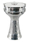 Tycoon Percussion 7”/13.5” Hand-Hammered Aluminum Darbuka w/ Gig Bag - TDA-HC13