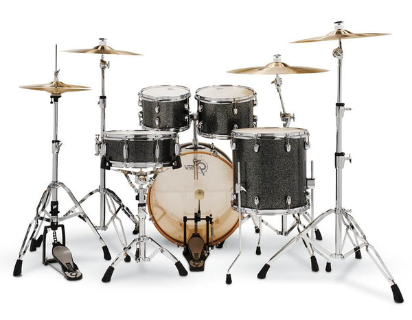 Gretsch Catalina Maple 5 Piece Shell Pack 20/10/12/14/14SN - Black Stardust