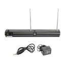 Pyle Pro PDWM2100 Professional Dual-Channel VHF Wireless Microphone System