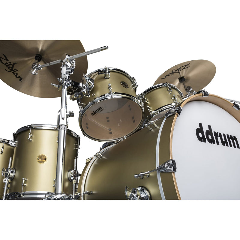 ddrum Dios 5 Piece Shell Pack - 10/12/14/16/22 - Satin Gold - DS MP 522 SG