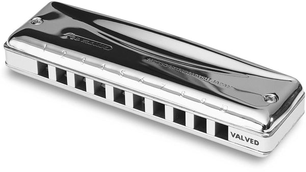 Suzuki Valved Promaster Diatonic Harmonica - Key of Ab - MR-350V-AB