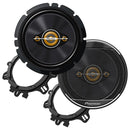 Pioneer 6-1/2" 4-Way Full Range Speakers 350W Max / 80 RMS (Pair) TS-A1681F