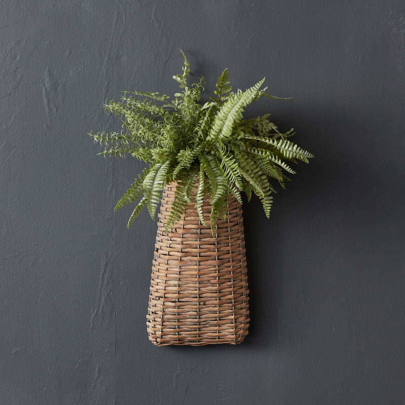 Woven Willow Wall Basket (Set of 6)