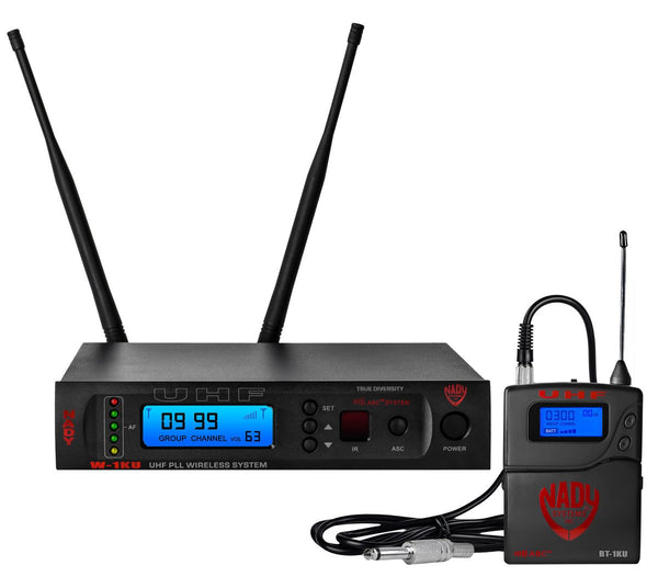 Nady 1000-Channel UHF Guitar/Instrument Wireless System - W-1KU-GT