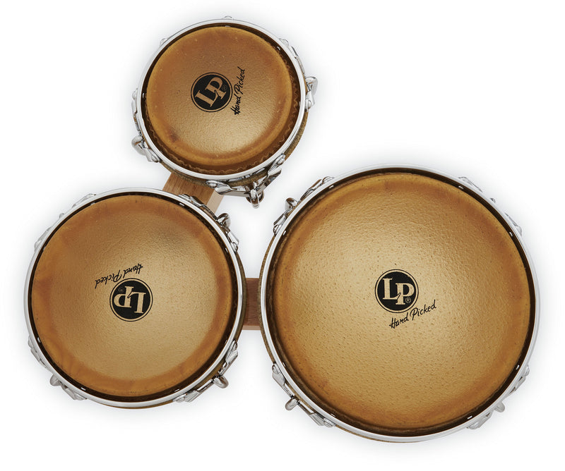 Latin Percussion LP202-AW Generation III 5 1/2, 7 1/4" & 8 5/8" Triple Bongos