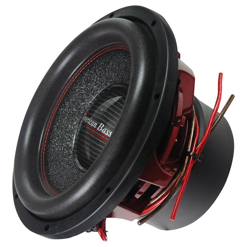 American Bass 12″ 3000 Watt 4 Ohm DVC Competition Woofer - HAWK1244