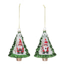 Gnome Pine Tree Ornament (Set of 12)