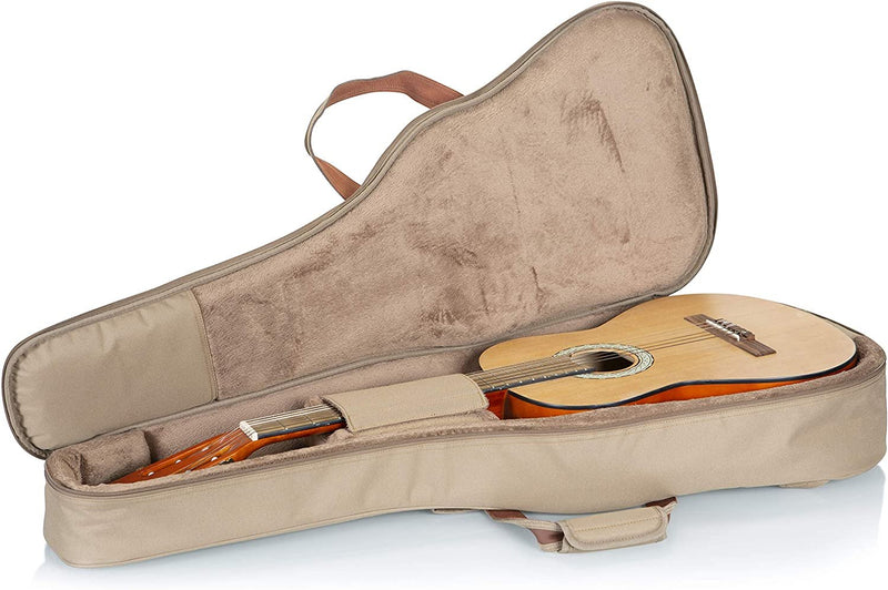 Levy's Deluxe Gig Bag for Classical Guitars - Tan - LVYCLASS2000