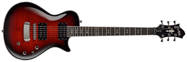 Hagstrom Ultra Swede Electric Guitar - Burgundy Burst - ULSWE-BGB