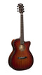 Cort COREOCOPLB Core Blackwood Acoustic Electric Guitar - Open Pore Light Burst