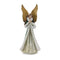 Serene Winter Angel Statue (Set of 2)