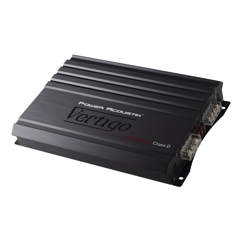 Power Acoustik VA1-4000D Vertigo Series Class D Amp (4,000 Watts Max, Monoblock)