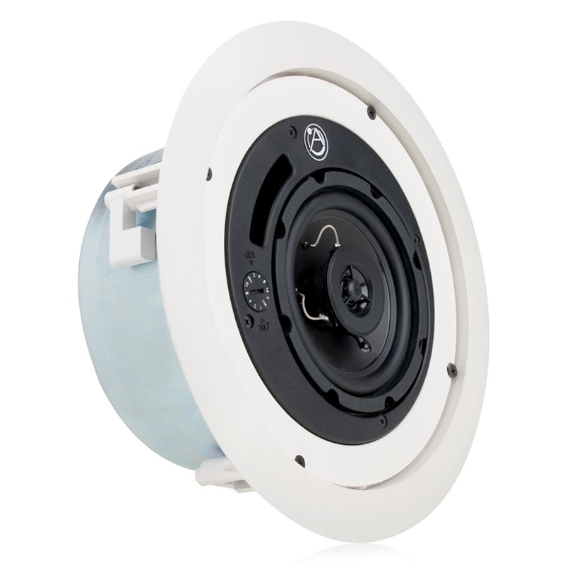 Atlas Sound 4" 2-Way Speaker Low Profile System - FAP42TC White - Pair