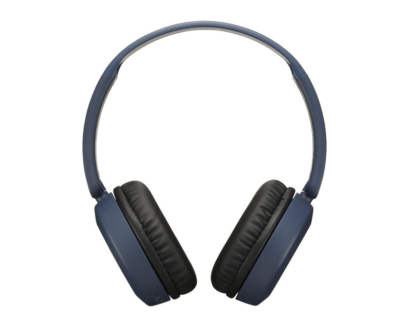 JVC Foldable Bluetooth® On-Ear Headphones (Slate Blue) - HAS31BTA