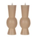 Simplux Designer LED Candle with remote (Set of 2)