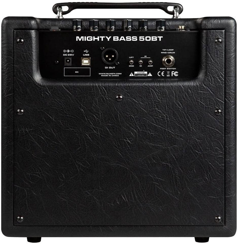 NUX Mighty Bass 50BT Digital Modeling Bass Amplifier with Bluetooth