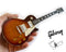 Axe Heaven Billy F Gibbons Aged “Pearly Gates” Gibson Les Paul Mini Guitar Model