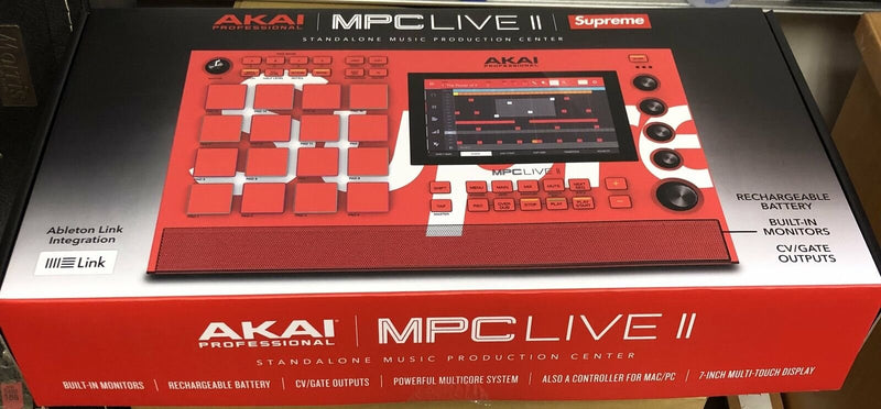 Akai Supreme Limited Edition MPC Live II Standalone Sampler & Sequencer