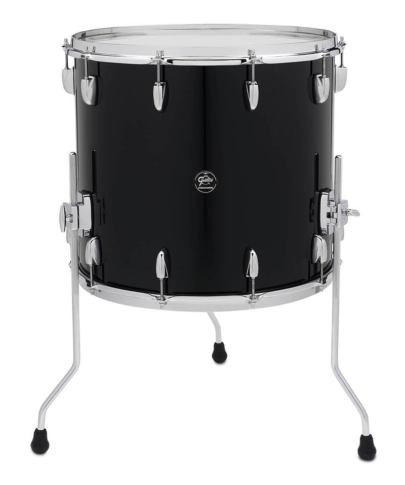 Gretsch Renown 16x18 Floor Tom Drum - Piano Black - RN2-1618F-PB