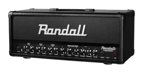 Randall 3 Channel 300 Watt Solid State Guitar Amplifier Head - RG3003H