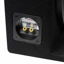 Audiopipe 12" 800W 4 Ohm Sealed Passive Shallow Subwoofer Enclosure New Open Box