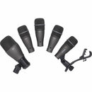 Samson DK705 5-Piece Drum Microphone Recording Kit with Q72 and Q71 & Case