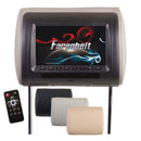 Farenheit Universal  7" Headrest (Single) includes 3 Color Skins HR-71CC