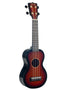 Mahalo Java Soprano Ukulele - 3 Tone Sunburst - MJ1-3TS