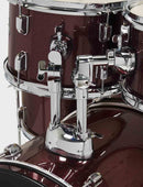 PDP Center Stage Complete 5 Piece Drum Set 10/12/14/20/14 - Ruby Red Sparkle