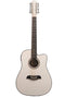 Oscar Schmidt Dreadnought 12 String Acoustic Electric Guitar White New Open Box