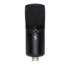 Stagg Double Condenser USB Microphone - Black - SUSM60D