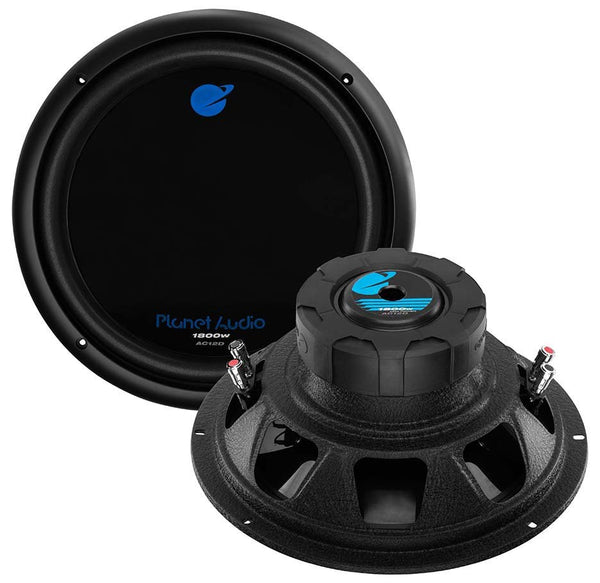 Planet Audio 12" DVC Woofer 1800W Max AC12D