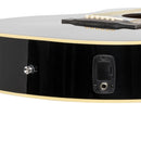 Stagg Cutaway Acoustic Electric Auditorium Guitar - Black - SA35 ACE-BK