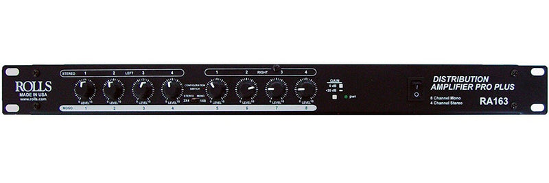 Rolls RA163 8-Channel Distribution Amplifier