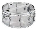 PDP Chad Smith Signature Clear Acrylic Snare Drum 6x14 with Chrome Hardware