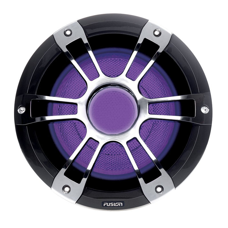 FUSION SG-SL102SPC Signature Series 3 - 10" Subwoofer - Silver/Chrome Grille