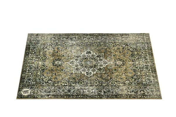 Drum N Base 4.26' X 3’ Vintage Persian Style Stage Rug - Green - VP130-GRN