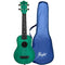 Flight Travel Soprano Ukulele w/ Gig Bag - Green - TUS-35 GR