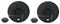 JBL GT66C 6.5" 2 Way 150W Component Speaker System